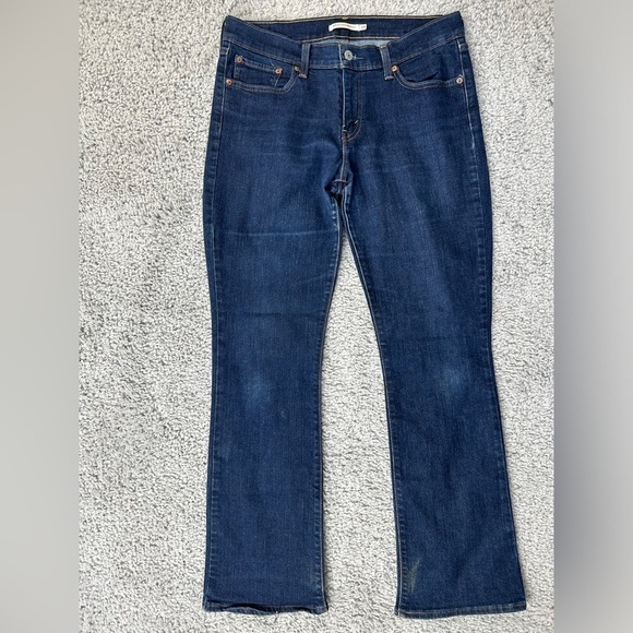 Levi's Jeans Womens 29 Relaxed Boot Cut Classic Dark Wash Denim Rodeo Party - Picture 1 of 5